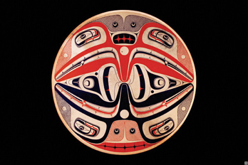 Robert Davidon (series of drums from 1990 - present)A Northwest Cost Native of Haida and Tlingit des