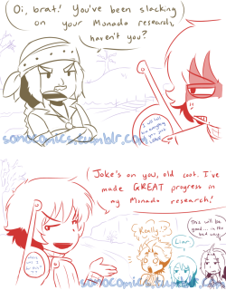 Sonoci:  Sonocomics:  Dunban Tried To Tell A Oneliner After This To Prove Shulk Wrong,