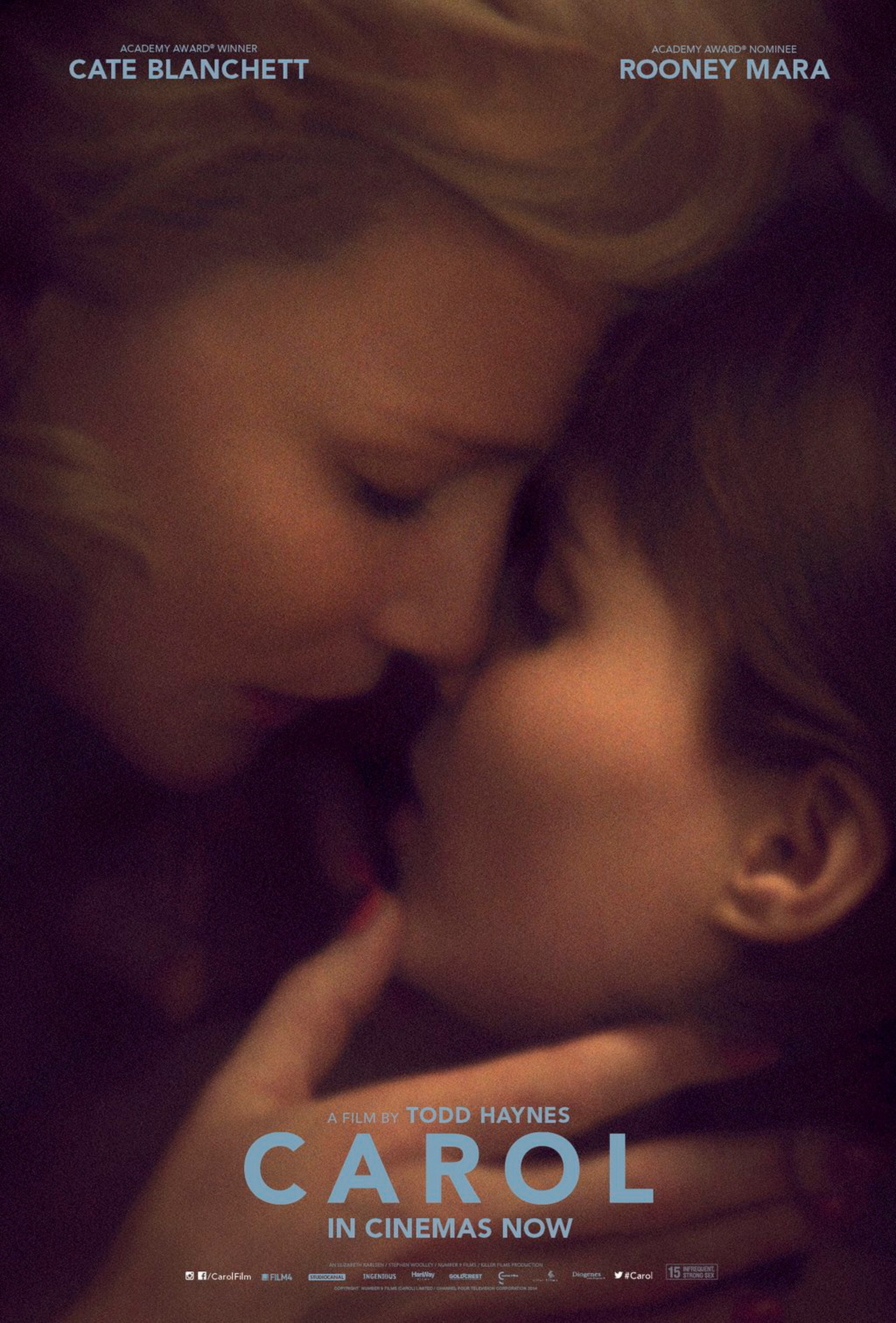 cinematicart:  Carol (2015) “I took what you gave willingly. It’s not your fault,