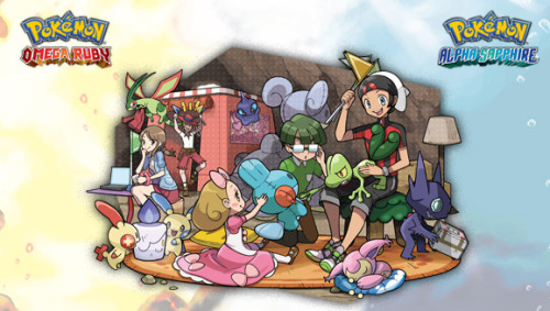 therandominmyhead:  Super-Secret Bases are an awesome new way to express your creativity and join up with friends in the upcoming Pokémon Omega Ruby and Alpha Sapphiregames. Create a Secret Base that’s all your own, including selecting and placing