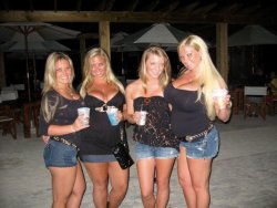 biggestboobguns:  Her boobs look bigger than the other three girls’ boobs combined.  That is awesome.