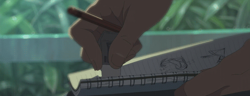 motherfuckinfox:Can you appreciate that this is an animated drawing of someone drawing and it’s fucking perfect. 