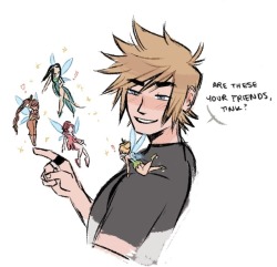 rakatakat:ANYWAY roxas and tinkerbell are best friends and you can’t… change my mind