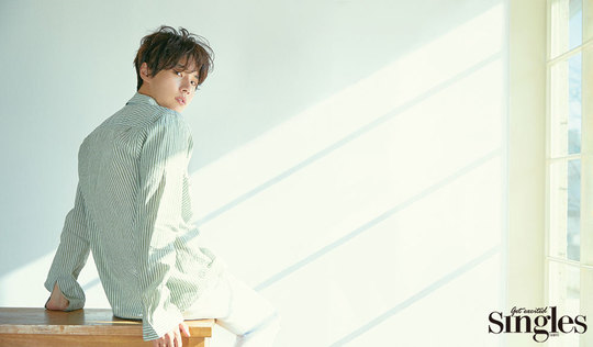 stylekorea:Yoon Si Yoon for Singles Korea March 2018. 