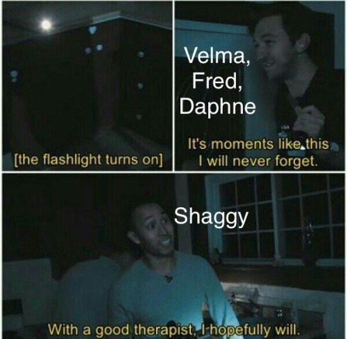 Scooby-Doo And The Gang As Random Buzzfeed Unsolved Memes I Crappily Edited