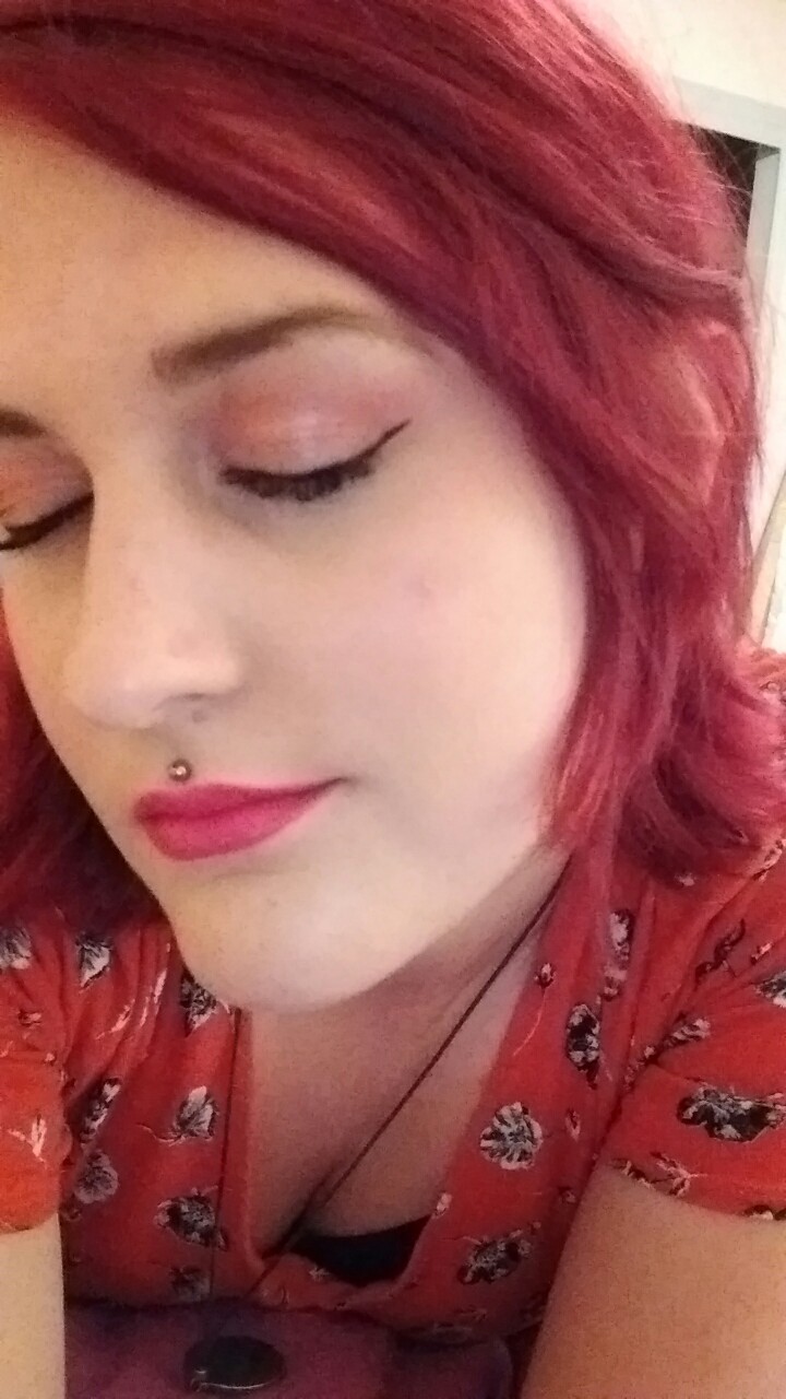 mercury-dominant:  Moment of silence for my makeup today 💄💋 