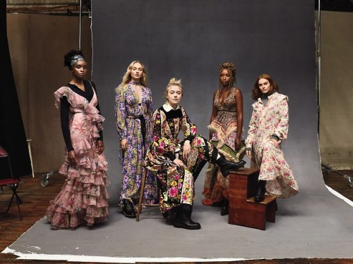 KiKi Layne, Sophie Turner, Dakota Fanning, Sandra Uwiringiyimana, and  Madeline Brewerphotographed f