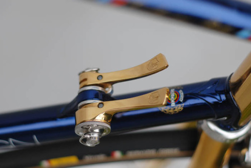 bikeplanet:  ICS-Italy Cicli Systems Exclusive Bike Gold Plated Campagnolo Recordby Velo Aficionado