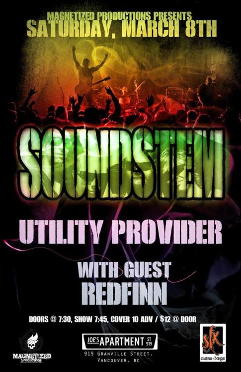 VHM&rsquo;S SHOW OF THE MONTH: SOUNDSTEM @ Joe&rsquo;s ApartmentIf you&rsquo;re not here this weeken