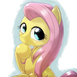 flutterwonders:There is no pony cuter than