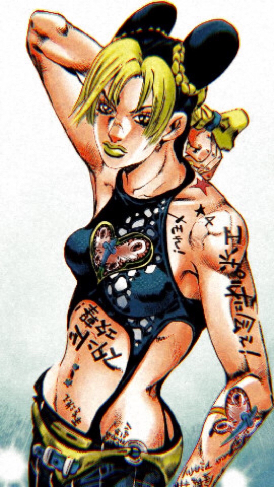 PPONE Jolyne Kujo Cosplay Costume with TattooJoJo India  Ubuy