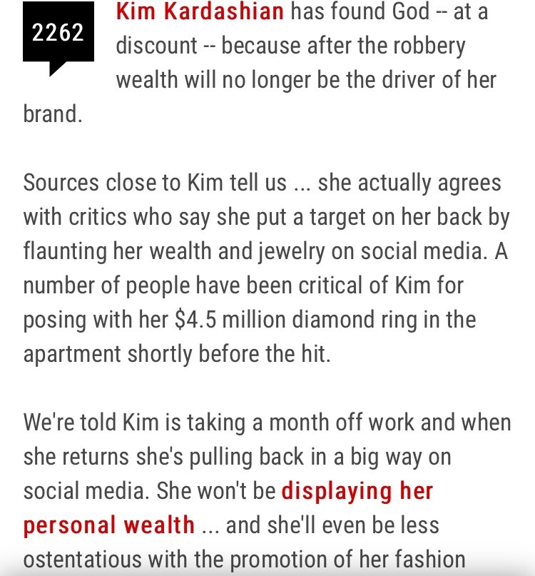 igglooaustralia:  Wow y'all really have Kim out here thinking that this is all her