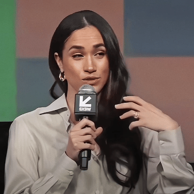 Meghan, The Duchess Of Sussex During Her Panel Breaking Barriers, Shaping Narratives: How Women Lead