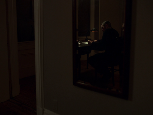 First Reformed (2018) - MirrorsDirector: Paul SchraderCinematography: Alexander Dynan