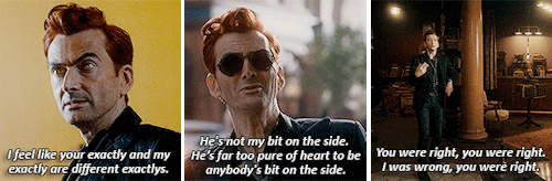DAVID TENNANT As CROWLEY In Season 2 Of GOOD OMENS (2019-)