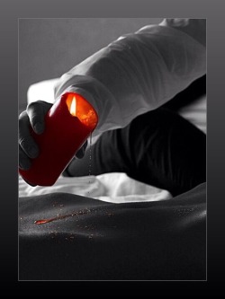 mydezire:  Beautiful Dezire for wax play.  Sir makes it erotic every time.. She purrs for him❤️