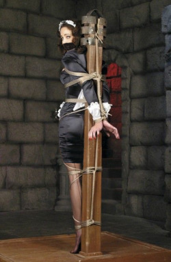 stoneyflake:Madame had found a little dust. Overnight tied to the post on tiptoe was a common punishment.