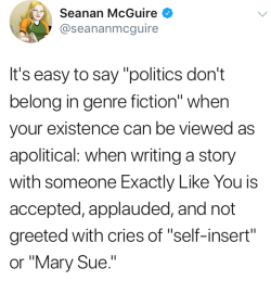 viostormcaller: pixie-mage:   shellyflowers:  campaignagainstcliche: roger that   Everyone should read Middlegame. That book was 🔥     I may not be familiar with this particular author, but as a write I’m boosting this post.    Holy shit I think