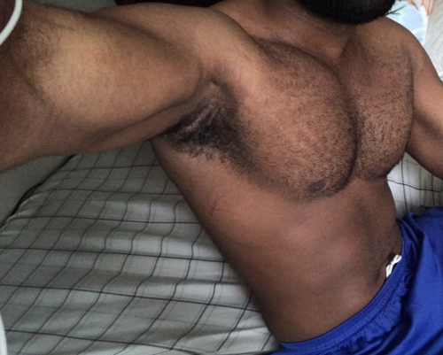 juicybros:  Muscle bro has nice sweaty armpits, big hairy chest, and smooth stomach
