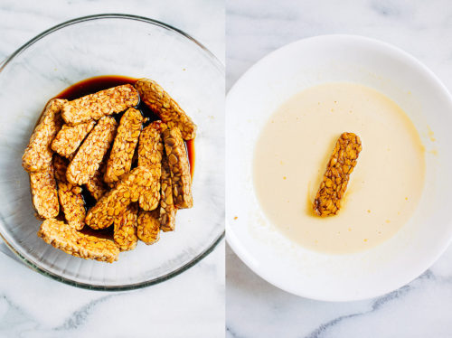 tinykitchenvegan: Crispy Baked Tempeh Fingers