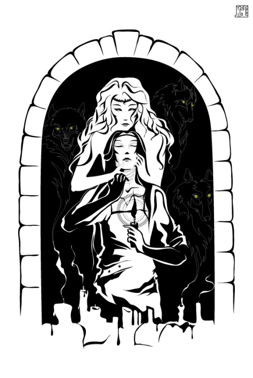 atarinke:Curufin and Finrod`s ghost, heavily inspired by fic &ldquo;Candlework&rdquo; by Zeen.Actual