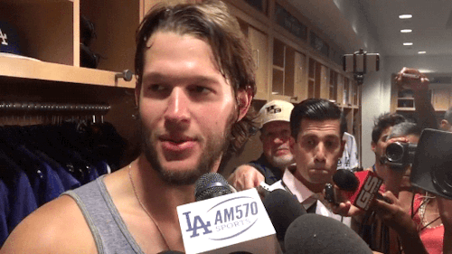 gfbaseball:  Clayton Kershaw on his great outing 