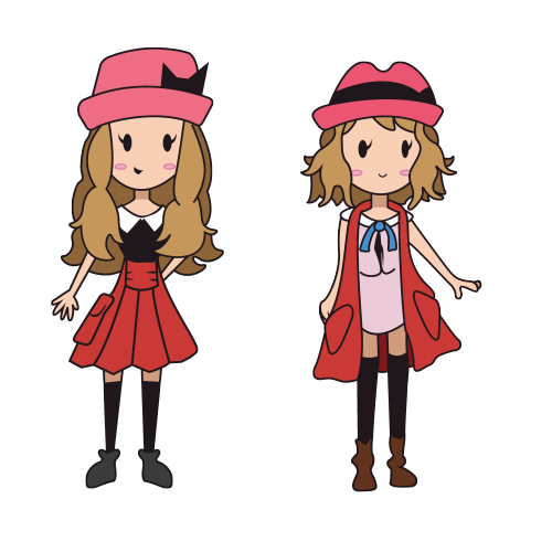 Request of Serena from Pokemon! A bunch of different outfits here, enjoy everyone. Working on design