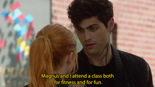 iloveyoualeclightwood: Shadowhunters + Brooklyn Nine-Nine (29/?)