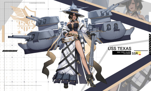Azurlane OC design : USS Texas Bach Dohttps://www.artstation.com/artwork/18EBnG