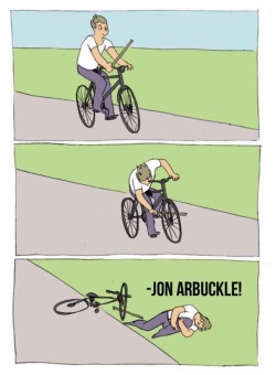 ihatejonarbuckle:  i blame jon arbuckle for everything