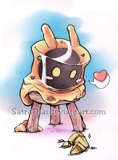 peutetretoi:  #366 Days of Sketches - 193 - RO Challenge 1 by SatraThai So here we