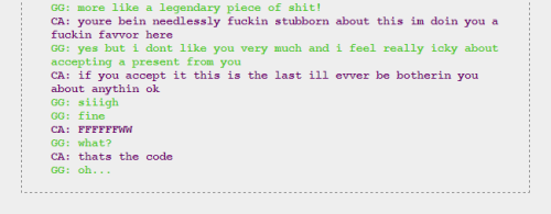 Jade and Eridan&rsquo;s 1st convo.