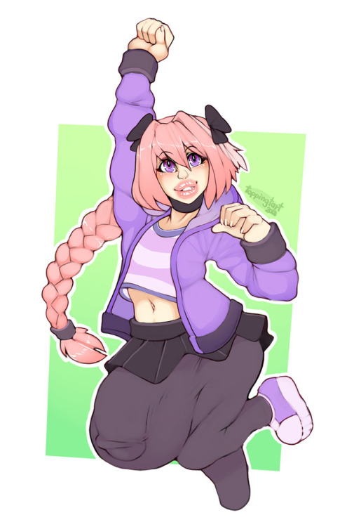 toppingtart:  Bimbo Astolfo for anonydeathI’d surprisingly never drawn Astolfo beforeguess this is a great first time (灬╹ω╹灬)  Twitter • Piczel • Ko-Fi Support me on Patreon  