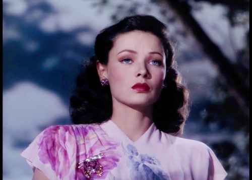 wehadfacesthen:Gene Tierney in Leave Her to Heaven (John M. Stahl, 1945)