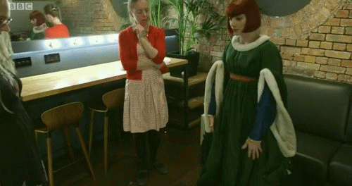 hoop-skirts-and-corsets: A Stitch in Time -  Arnolfini  BBC Four’s new show takes portrai