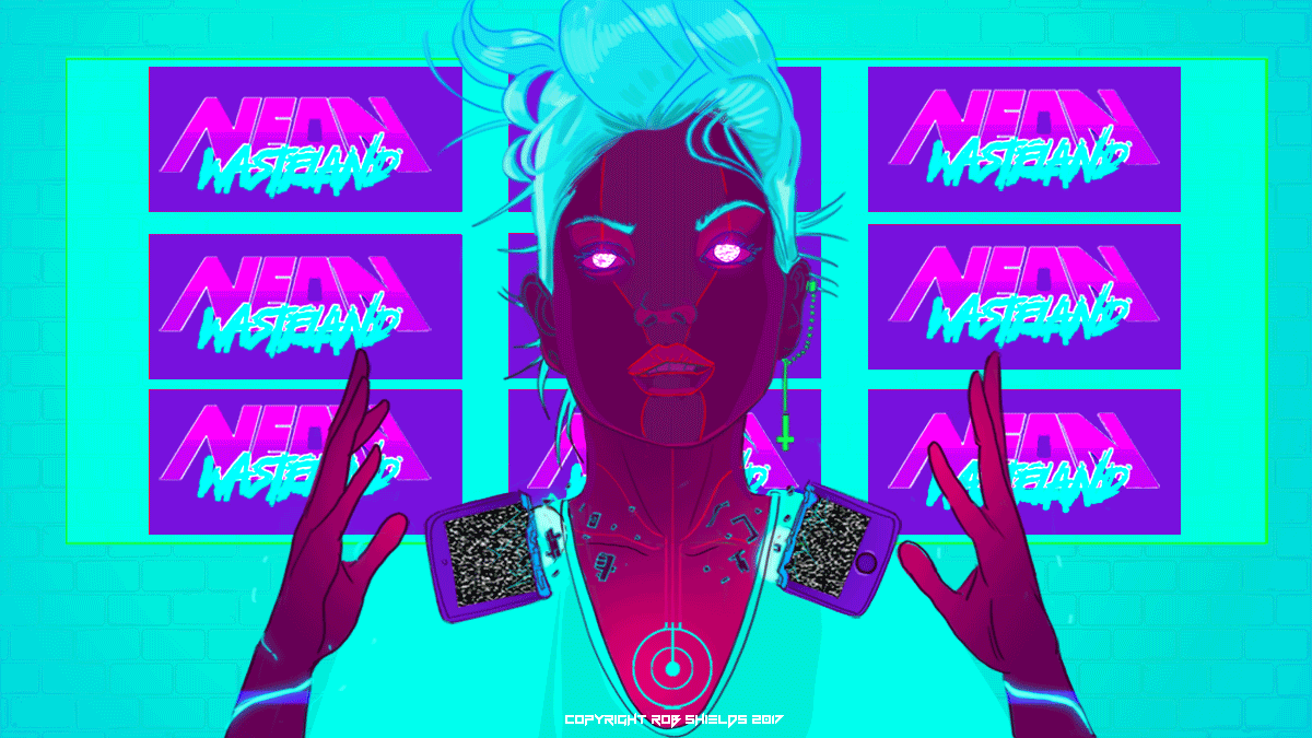 sinnephi: coolpops:  Gif Art Time:  Rob Shields // Follow Artist on Tumblr // Twitter