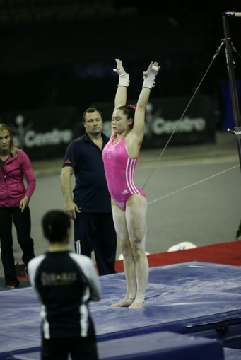 iflipgymnastics — itwasadelchev: She could be sleeping in the...