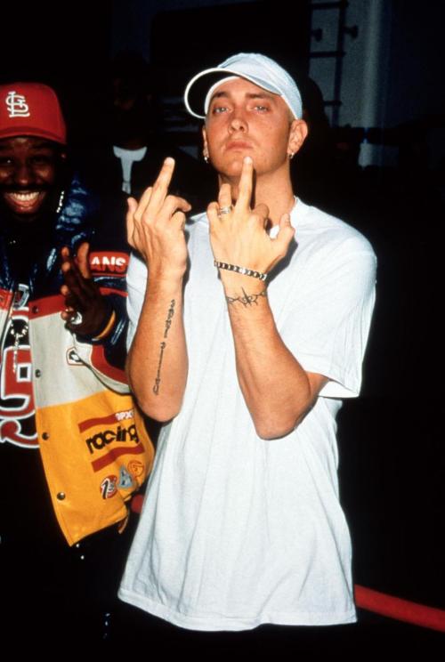 Eminem a principios de los 2000.