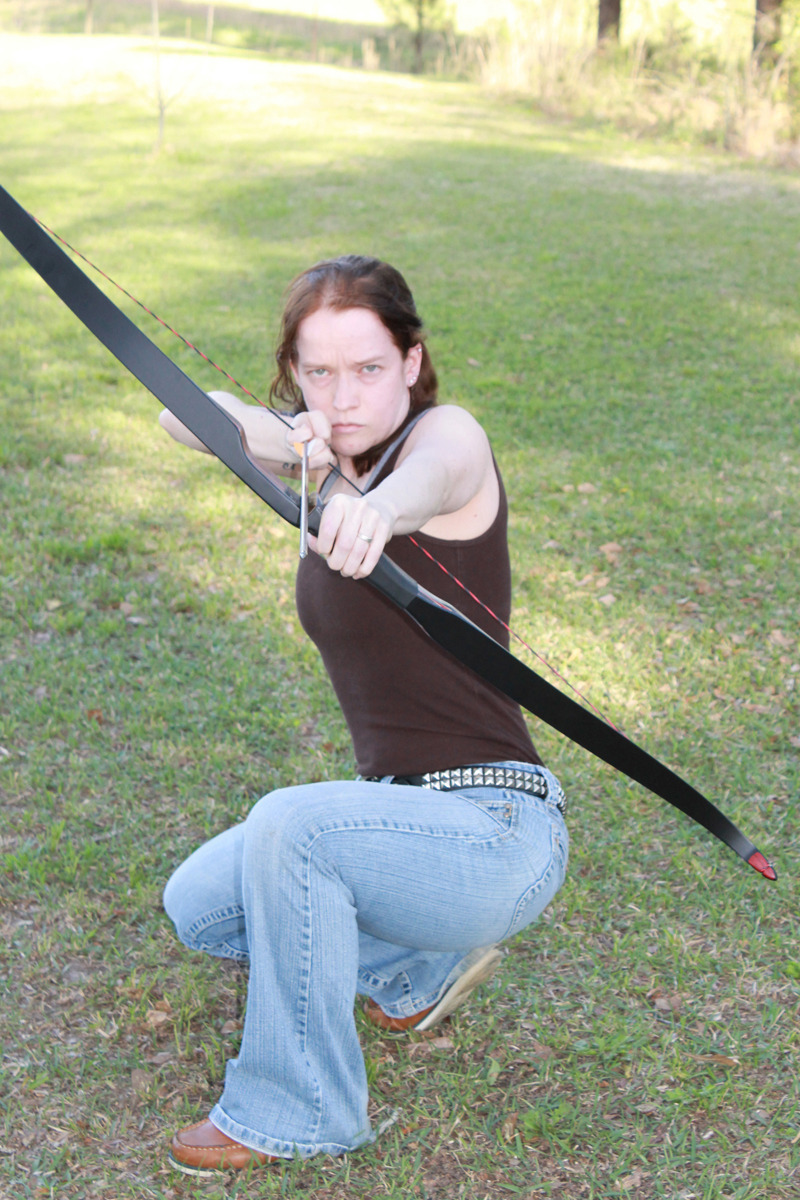 jadedsilk:  Archery Photoshoot - Free Use Refs Requested by WerecakesArchery shoot!