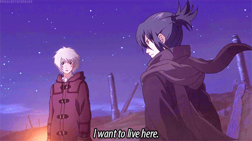 serkonnos:  “Nezumi, my mom’s in No. 6. You can laugh at me if you want. But