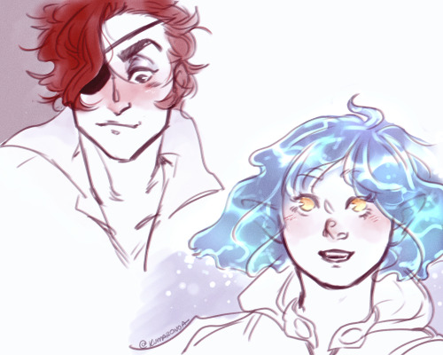 more arcana sketches ~~~  yay owo  i started Julian route eheheh’  ~ my mc name is Mizu ~ (water in 
