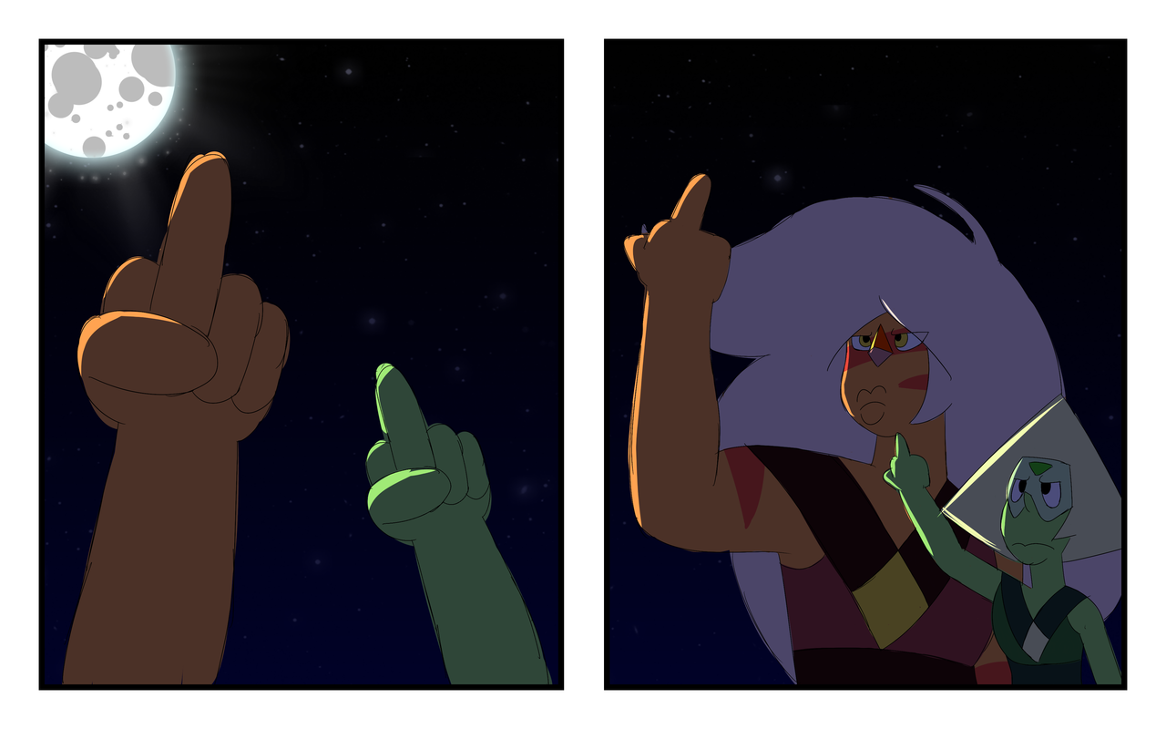 emarelda:Day 44: Jasper and Peridot telling Lapis what they think of her Omg can
