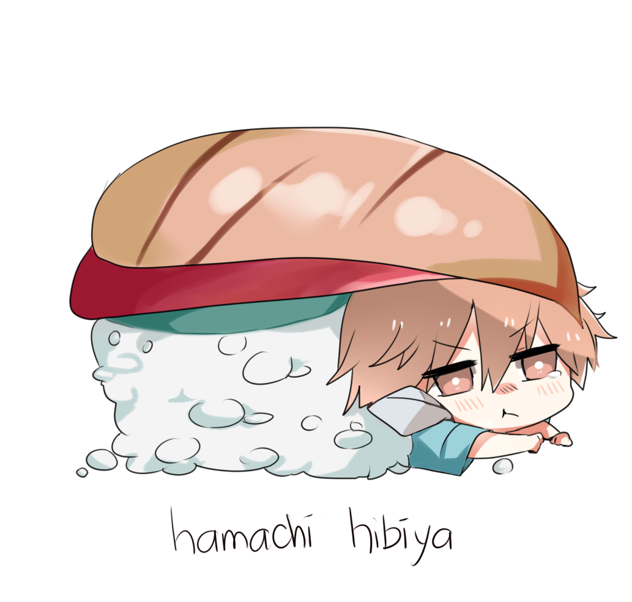 hakamiiart:   transparent mekakushi dan Sushi ver. !!! :D drag  them all :D 