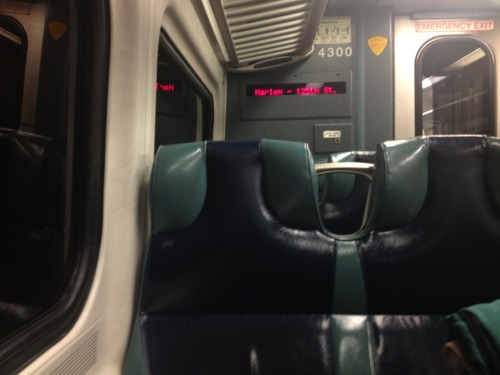 littlemissmutant:not very good photos this time, but my latest train adventure pics for Weeds.in the
