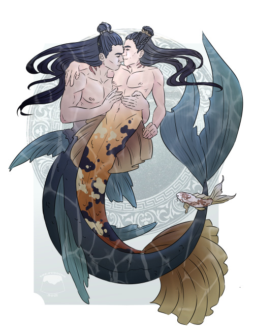 More MerMay! I love this current series so much, I am having a great time! :DLXC | XiCheng | NieYao 