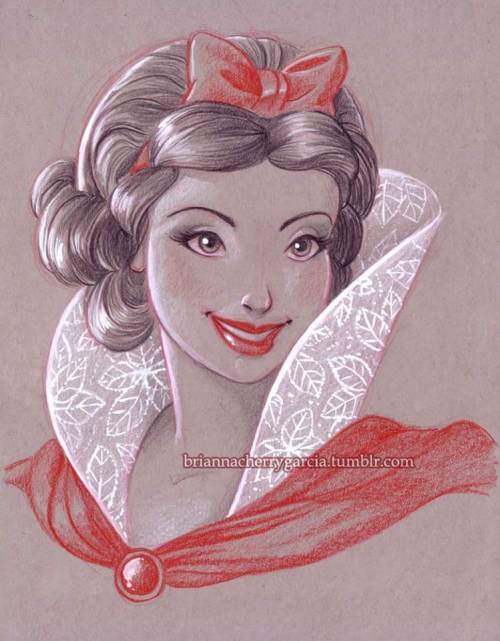 a-night-in-wonderland: Beautiful Disney Art from Brianna Garcia