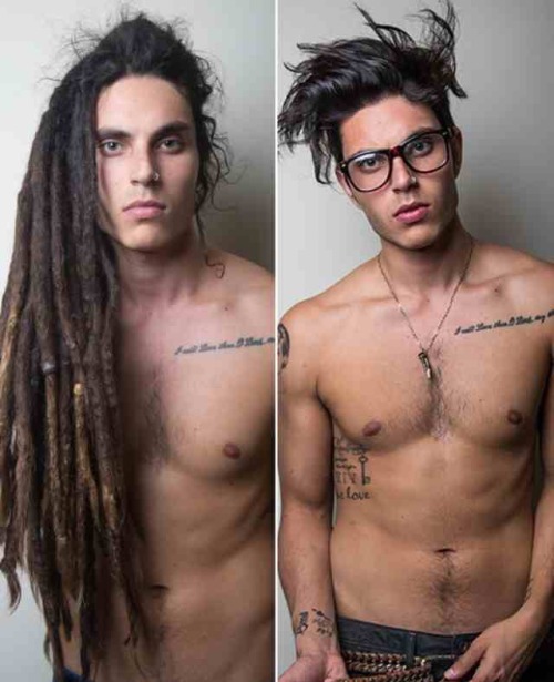 Boys With Fancy Lady Hair