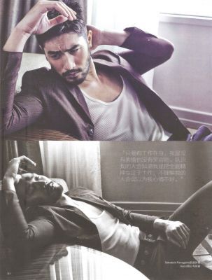 willnsf:  So gorgeous!  Godfrey Gao for Citta Bella