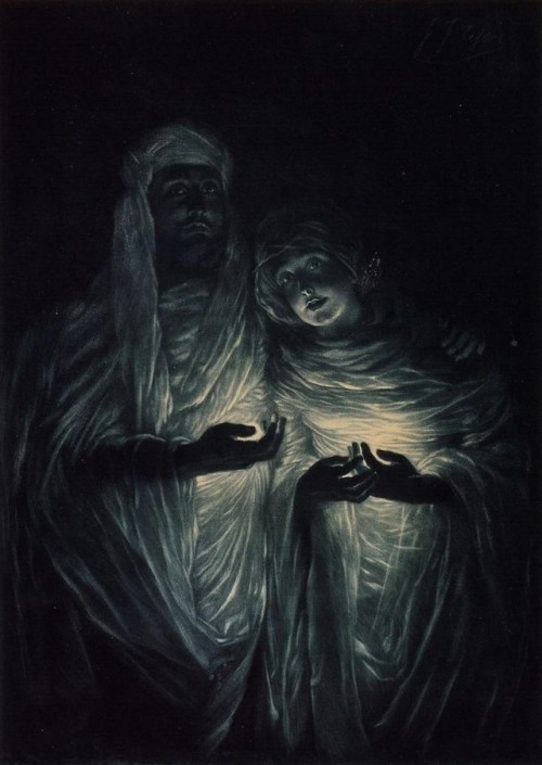 &lsquo;The Apparition&rsquo;. James Tissot.