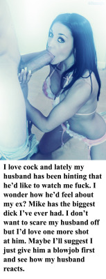 myeroticbunny:  I love cock and lately my